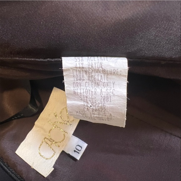 Cache Black and White One Shoulder Dress - Picture 14 of 14